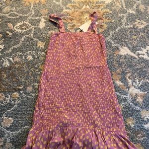 Polka Dot Zara Dress, Ruched